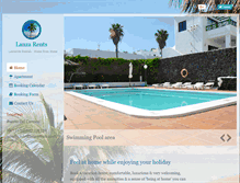 Tablet Screenshot of lanzarents.com